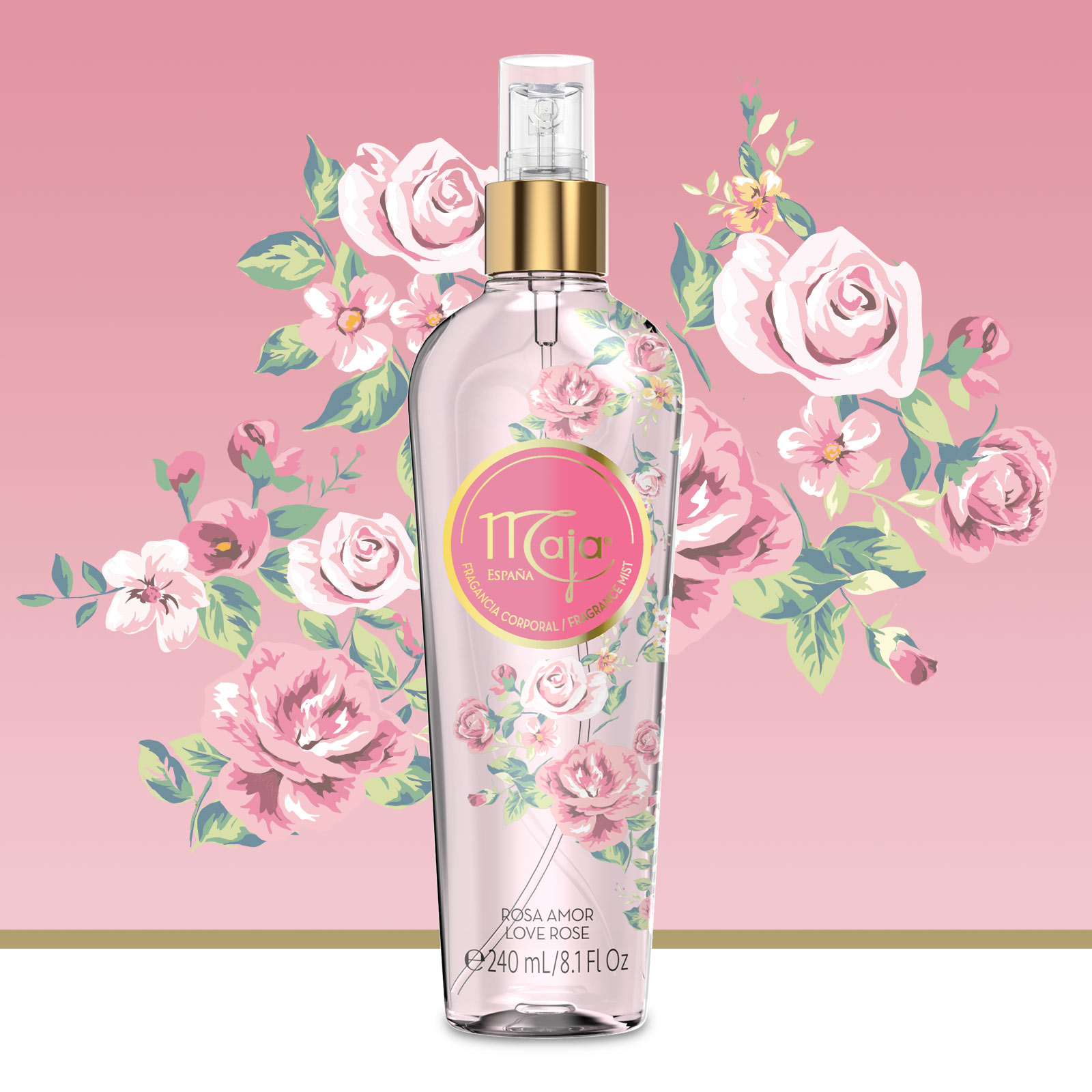 Perfume Love Rose Maja